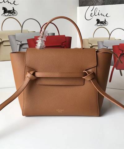 Сумка Celine Belt Bag Brown